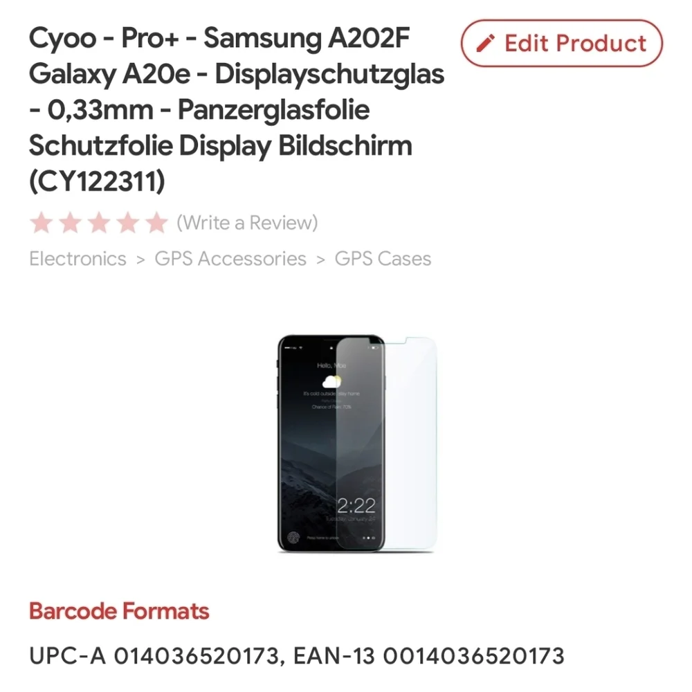 Tempered Glass Protector
